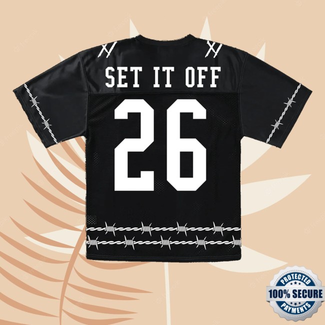 Set It Off Store Merch Sio Barbed Wire Jersey