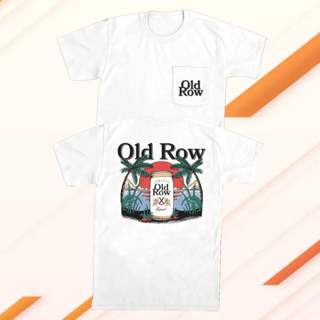 Shades Sunglasses And Casual Apparel Merch Old Row The Beach Cerveza Pocket Tee