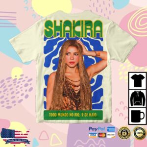 Shakira Store Merch Shakira In Copacabana Shirt