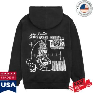 Shroud Store Merch One Bullet Zip Hoodie