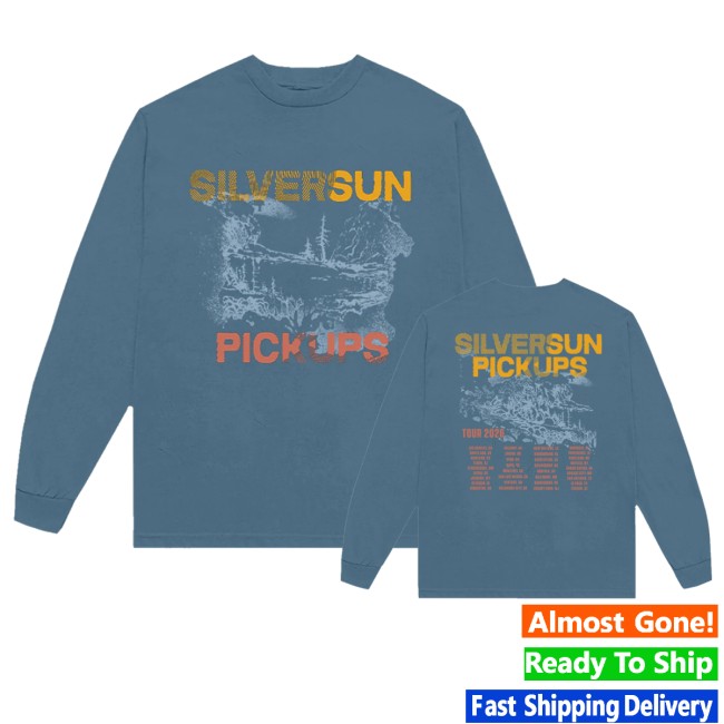 Silversun Pickups Store Merch Canyon Lines 2026 Tour Longsleeve Tee