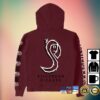 Silversun Pickups Store Merch Silversun Pickups 2026 Tour Burgundy Hoodie