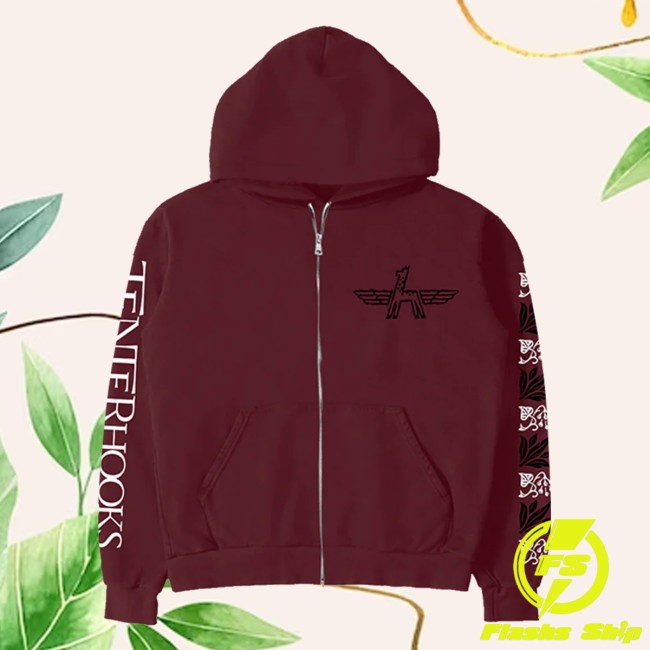 Silversun Pickups Store Merch Silversun Pickups 2026 Tour Burgundy Hoodie