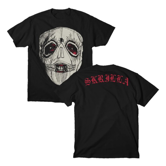 Skrilla Store Merch Mask Shirt