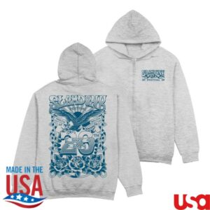 Slam Dunk Merch Shop Store 20Th Tattoo Zip Hoodie (Grey)