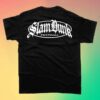 Slam Dunk Merch Store Metal Logo T-Shirt Black