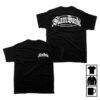 Slam Dunk Merch Store Metal Logo T-Shirt Black