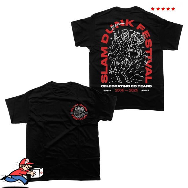 Slam Dunk Merch Store Year Of The Horse T-Shirt Black 5 Slam Dunk Merch Store Year Of The Horse T-Shirt Black