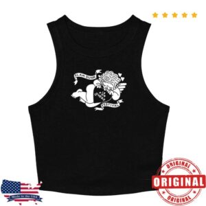 Slam Dunk Store Merch Cupid Crop Vest (Black)