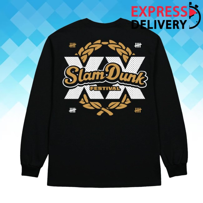 Slam Dunk Store Merch Xx Anniversary Longsleeve (Black)