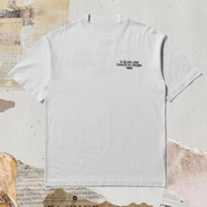 Slam Jam Store Merch Chaos Is Order Shirt White