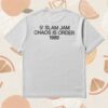 Slam Jam Store Merch Chaos Is Order Shirt White