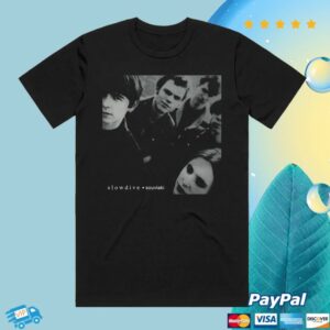 Slowdive Store Merch Souvlaki Black Shirt