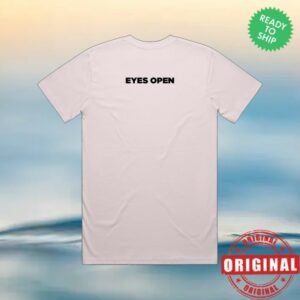 Snow Patrol Store Merch Eyes Open Light Pink Shirt