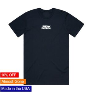 Snow Patrol Store Merch Eyes Open Navy Shirt