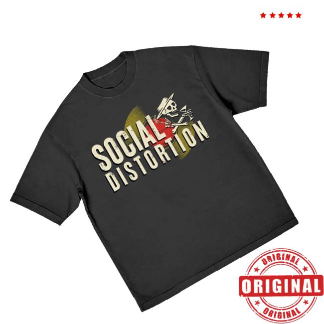 Social Distortion Merch Shop Store Born To Kill Record Shirt