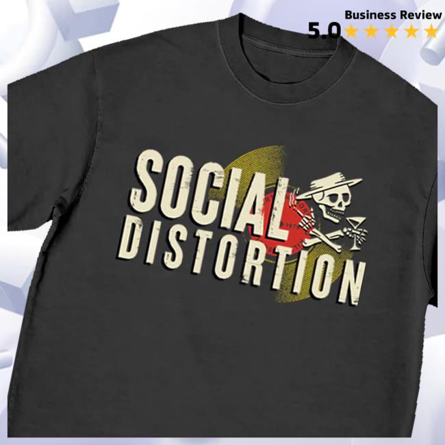 Social Distortion Merch Shop Store Born To Kill Record Shirt