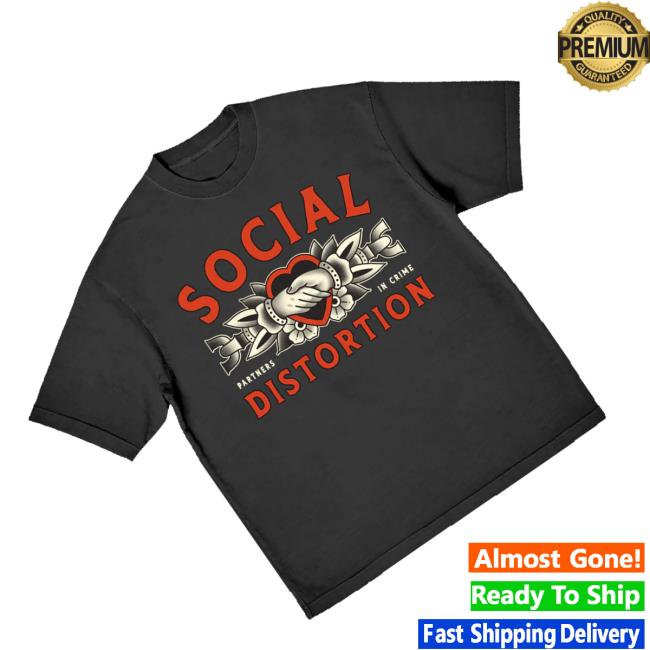 Social Distortion Merch Shop Store Partners In Crime Shirt