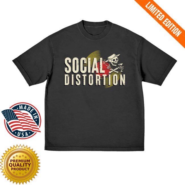Social Distortion Store Merch Born To Kill Record Shirt