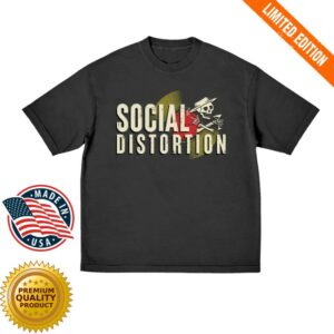 Social Distortion Store Merch Born To Kill Record Shirt