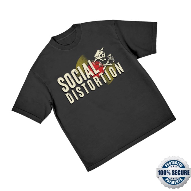Social Distortion Store Merch Born To Kill Record Shirt