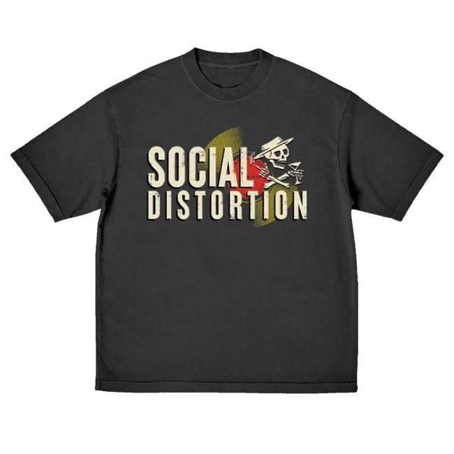 Social Distortion Store Merch Born To Kill Record T-Shirt