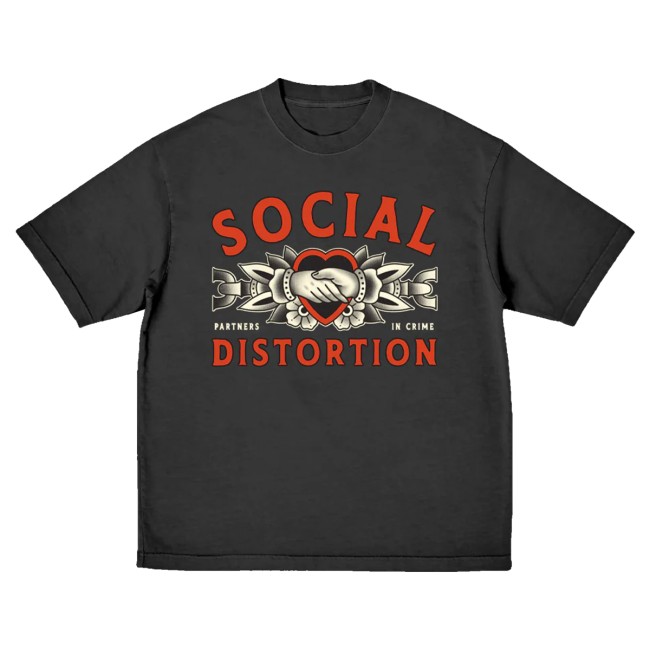 Social Distortion Store Merch Partners In Crime T-Shirt