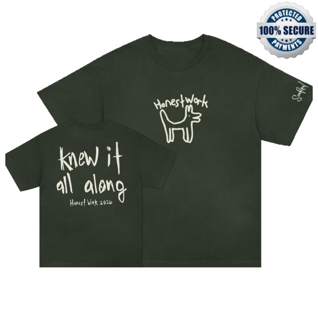 Sonreal Store Merch Honest Work Shirt 5 Sonreal Store Merch Honest Work Shirt