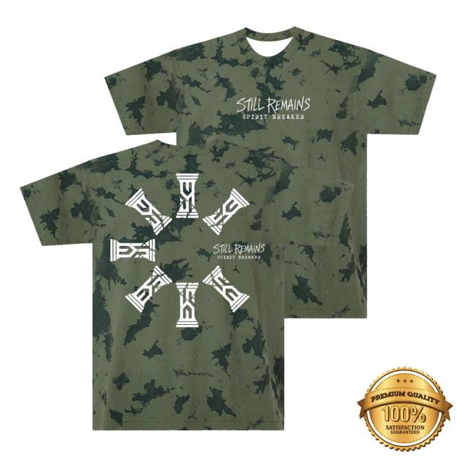 Still Remains Merch Shop Store Spirit Breaker Tie-Dye T-Shirt