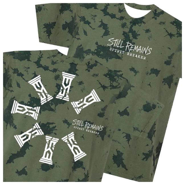 Still Remains Merch Shop Store Spirit Breaker Tie-Dye T-Shirt