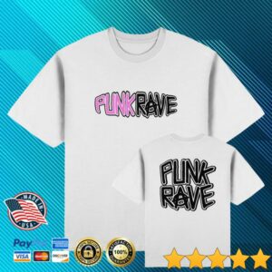 Stvw Music Store Merch Punk Rave Logo Tee White
