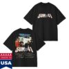 Sum 41 Merch Store Aknf 25Th Anniversary Tracklist Tee