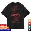 Sum 41 Merch Store Aknf Tracklist Tee
