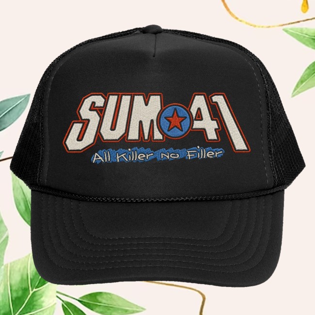 Sum 41 Merch Store Aknf Trucker Hat