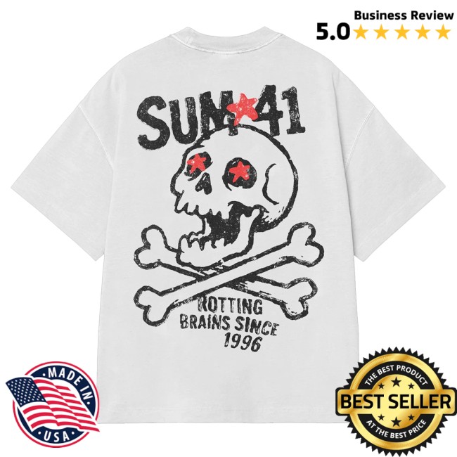 Sum 41 Merch Store Rotting Brains Tee