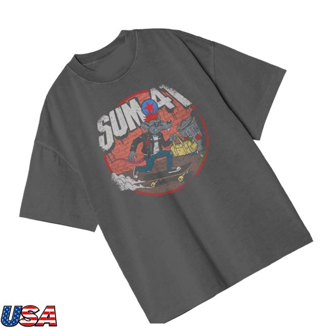 Sum41 Merch Shop Rat Tee Shirt