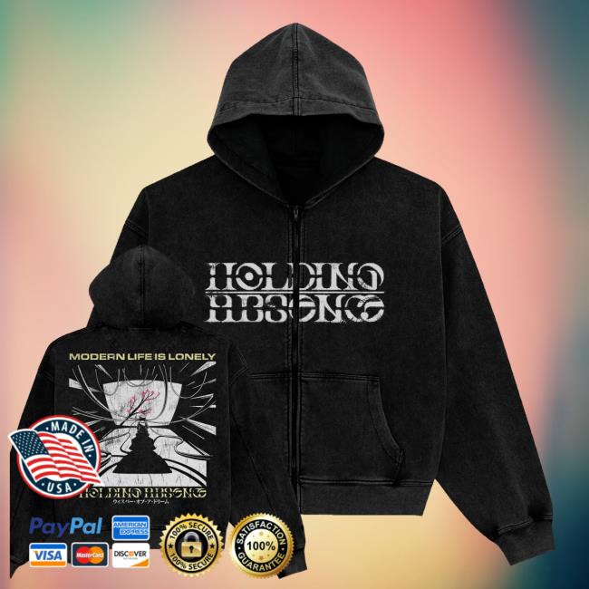 Sumerian Records Merch Shop Store Holding Absence Reflection Zip Up Hoodie