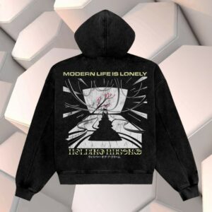 Sumerian Records Store Merch Holding Absence Reflection Zip Up Hoodie
