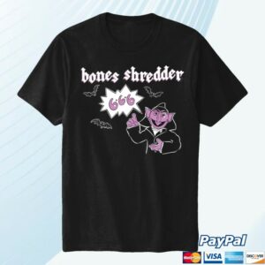 Sunken Teeth Co. Store Merch Bones Shredder The Count Shirt