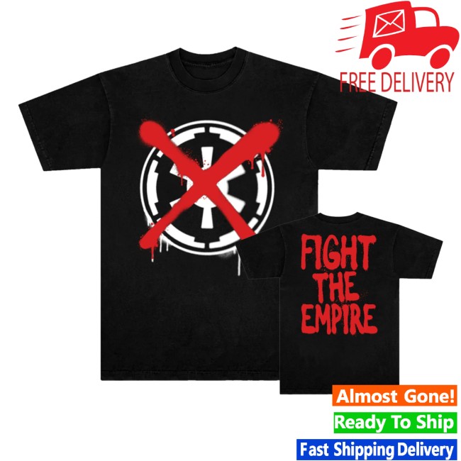 Swe Store Merch Fight The Empire Shirt (Black)