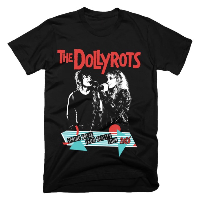 The Dollyrots Store Merch Spring Break From Reality 2026 Tour Tee 3 The Dollyrots Store Merch Spring Break From Reality 2026 Tour Tee