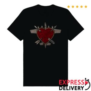 The Dresden Dolls Store Merch Heartplane Shirt