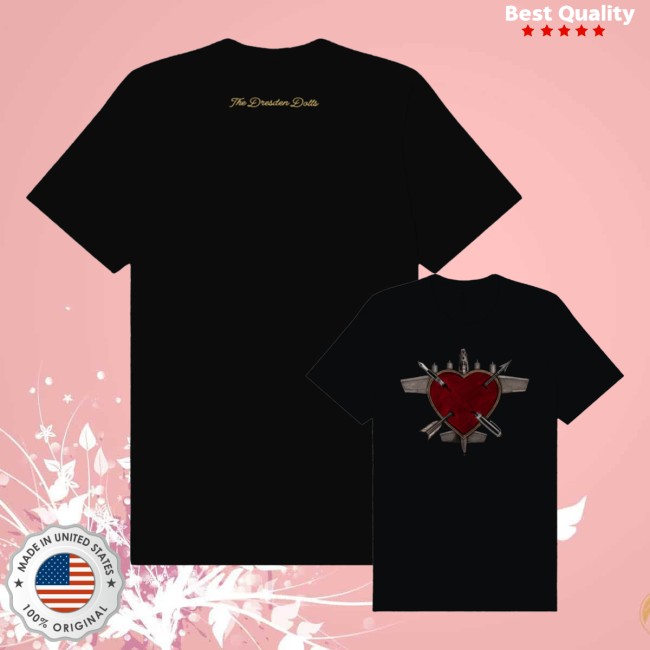 The Dresden Dolls Store Merch Heartplane Shirt