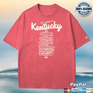 The Kentucky Shop Merch The Lakes Of Kentucky Tee Watermelon