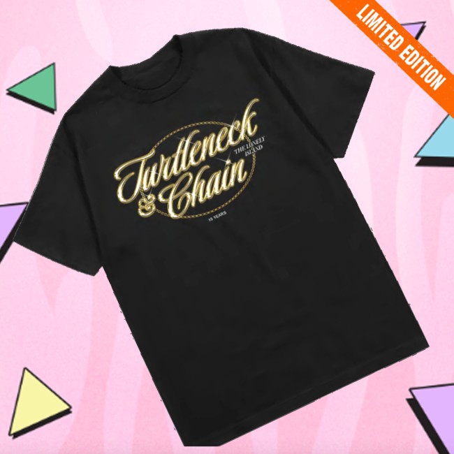 The Lonely Island Store Merch Limited Edition Turtleneck & Chain 15Th Anniversary Logo Shirt