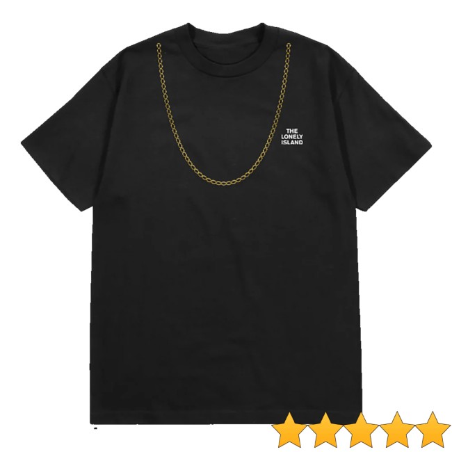 The Lonely Island Store Merch Limited Edition Turtleneck & Chain 15Th Anniversary Shirt Black