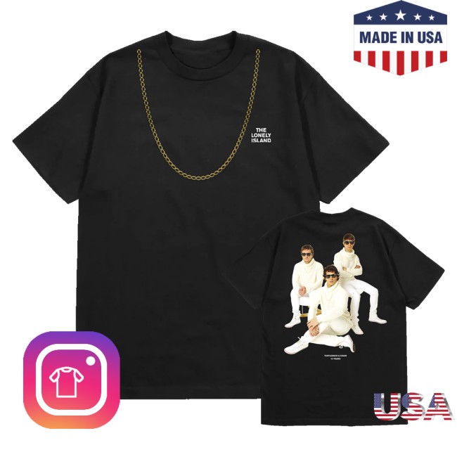 The Lonely Island Store Merch Limited Edition Turtleneck & Chain 15Th Anniversary Shirt Black