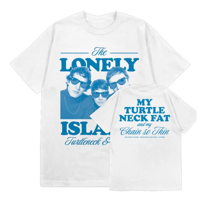 The Lonely Island Store Limited Edition Turtleneck & Chain 15Th Anniversary Tee