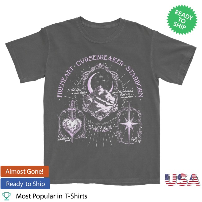 The Lost Bros Merch Store Starborn Fireheart Cursebreaker Tee