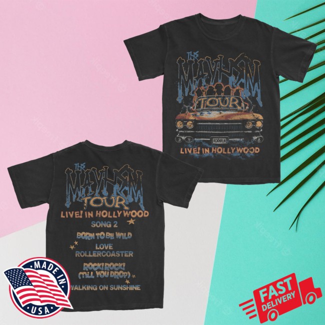 The Lost Bros Merch Store The Mayhem Tour Tee